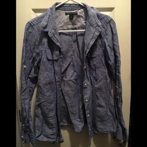Banana Republic Chambray button down